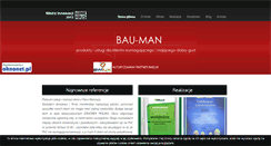 Desktop Screenshot of bauman.pl